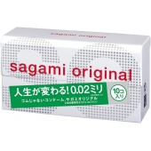 Ультратонкие презервативы Sagami Original 0.02 - 10 шт. - Sagami - купить с доставкой в Южно-Сахалинске