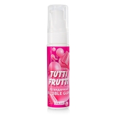Интимный гель на водной основе Tutti-Frutti Bubble Gum - 30 гр. - Биоритм - купить с доставкой в Южно-Сахалинске