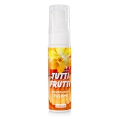 Интимный гель на водной основе Tutti-Frutti  Ванильный пудинг  - 30 гр. - Биоритм - купить с доставкой в Южно-Сахалинске