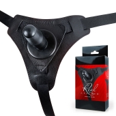 Женский кожаный пояс с коннектором - размер XL - Notabu - купить с доставкой в Южно-Сахалинске