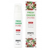 Возбуждающий гель Fresh Ginger Lychee Arousal Gel - 15 мл. - Exsens - купить с доставкой в Южно-Сахалинске