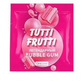 Пробник гель-смазки Tutti-frutti со вкусом бабл-гам - 4 гр. - Биоритм - купить с доставкой в Южно-Сахалинске