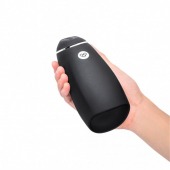 Черный перезаряжаемый мастурбатор для мужчин Pink Vibe - Pink Vibe - в Южно-Сахалинске купить с доставкой