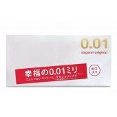 Ультратонкие презервативы Sagami Original 0.01 - 20 шт. - Sagami - купить с доставкой в Южно-Сахалинске