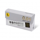 Презервативы Sagami Original 0.02 L-size увеличенного размера - 5 шт. - Sagami - купить с доставкой в Южно-Сахалинске