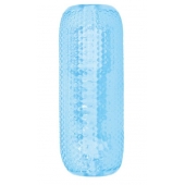 Голубой текстурированный мастурбатор Palm Stroker No.5 - Chisa - в Южно-Сахалинске купить с доставкой