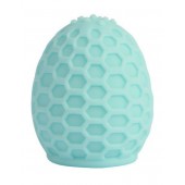 Аквамариновый мастурбатор-яйцо Male Tickler Masturbator - Chisa - в Южно-Сахалинске купить с доставкой