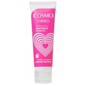 Возбуждающий гель на водно-силиконовой основе Cosmo Vibro с ароматом земляники - 50 гр. - Биоритм - купить с доставкой в Южно-Сахалинске