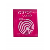 Стимулирующий интимный крем для женщин Cosmo G-spot - 2 гр. - Биоритм - купить с доставкой в Южно-Сахалинске