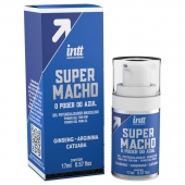 Мужской стимулирующий гель Super Macho - 17 мл. - INTT - купить с доставкой в Южно-Сахалинске