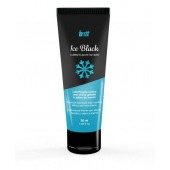 Лубрикант на водной основе Ice Black с ледяным эффектом - 50 мл. - INTT - купить с доставкой в Южно-Сахалинске