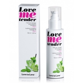 Съедобное согревающее массажное масло Love Me Tender Mojito с ароматом мохито - 100 мл. - Love to Love - купить с доставкой в Южно-Сахалинске