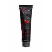 Интимный гель на водной основе Lube Tube Strawberry с клубничным вкусом - 100 мл. - ORGIE - купить с доставкой в Южно-Сахалинске