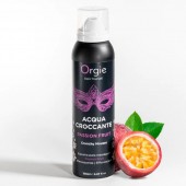 Хрустящая пенка для массажа Acqua Croccante Passion Fruit - 150 мл. - ORGIE - купить с доставкой в Южно-Сахалинске
