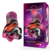 Разноцветный фантазийный мастурбатор - Bior toys - в Южно-Сахалинске купить с доставкой