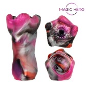 Разноцветный фантазийный мастурбатор - Bior toys - в Южно-Сахалинске купить с доставкой