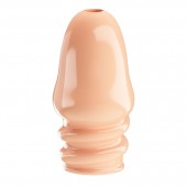 Телесная утолщающая насадка на пенис Jeremy - 7 см. - Baile - в Южно-Сахалинске купить с доставкой