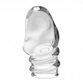 Прозрачная утолщающая насадка на пенис Jeremy - 7 см. - Baile - в Южно-Сахалинске купить с доставкой