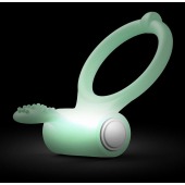 Светящееся в темноте эрекционное виброкольцо Power Clit - Dorcel - в Южно-Сахалинске купить с доставкой