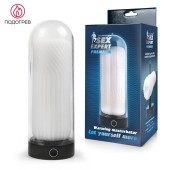 Оригинальный мастурбатор в круглой колбе с нагревом - Sex Expert - в Южно-Сахалинске купить с доставкой