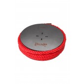 Красная веревка для шибари на катушке - 10 м. - Pecado - купить с доставкой в Южно-Сахалинске