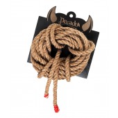 Джутовая веревка для шибари - 5 м. - Pecado - купить с доставкой в Южно-Сахалинске