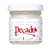 Массажная свеча Caramel   Popcorn - 35 мл. - Pecado - купить с доставкой в Южно-Сахалинске
