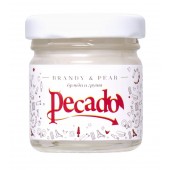 Массажная свеча Brandy   Pear - 35 мл. - Pecado - купить с доставкой в Южно-Сахалинске