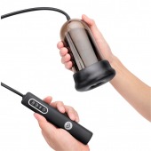 Мастурбатор с вибрацией Head Stroking - Pink Vibe - в Южно-Сахалинске купить с доставкой