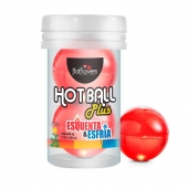 Лубрикант на масляной основе Hot Ball Plus с охлаждающе-разогревающим эффектом (2 шарика по 3 гр.) - HotFlowers - купить с доставкой в Южно-Сахалинске