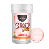 Лубрикант на масляной основе Hot Ball Plus с разогревающим эффектом (2 шарика по 3 гр.) - HotFlowers - купить с доставкой в Южно-Сахалинске