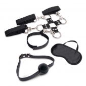Набор для фиксации из 7 предметов Hogtie   Ball Gag Kit - Lux Fetish - купить с доставкой в Южно-Сахалинске