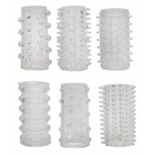 Набор из 6 насадок с шипиками Red Roses - Orion - в Южно-Сахалинске купить с доставкой