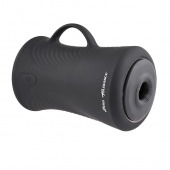 Черный вибромастурбатор с гироскопом Gyro Stroke - Zero Tolerance - в Южно-Сахалинске купить с доставкой