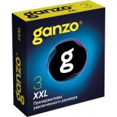 Презервативы увеличенного размера Ganzo XXL - 3 шт. - Ganzo - купить с доставкой в Южно-Сахалинске