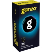 Презервативы увеличенного размера Ganzo XXL - 12 шт. - Ganzo - купить с доставкой в Южно-Сахалинске
