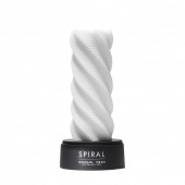 Белый 3D мастурбатор SPIRAL - Tenga - в Южно-Сахалинске купить с доставкой