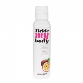Массажная хрустящая пенка Tickle my body с ароматом маракуйи - 150 мл. - Love to Love - купить с доставкой в Южно-Сахалинске