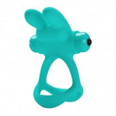 Бирюзовое эрекционное виброкольцо Passionate Dante - Baile - в Южно-Сахалинске купить с доставкой