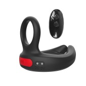 Черное эрекционное виброкольцо Cock Ring с пультом ДУ - I-MOON - в Южно-Сахалинске купить с доставкой