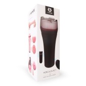 Черный мастурбатор-вагина с вибропулей и пультом ДУ - S-HANDE - в Южно-Сахалинске купить с доставкой