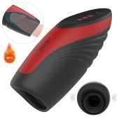 Черно-красный вибромастурбатор King Arthur - S-HANDE - в Южно-Сахалинске купить с доставкой