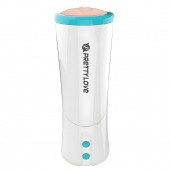 Мастурбатор-вагина Aby с возвратно-поступательными движениями и голосовым сопровождением - Baile - в Южно-Сахалинске купить с доставкой