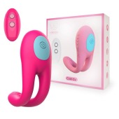 Розовое виброкольцо с пультом ДУ - I-MOON - в Южно-Сахалинске купить с доставкой