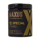 Презервативы с точками и рёбрами MAXUS Special - 12 шт. - Maxus - купить с доставкой в Южно-Сахалинске