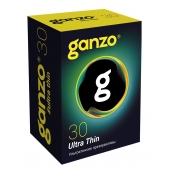Супертонкие презервативы Ganzo Ultra thin - 30 шт. - Ganzo - купить с доставкой в Южно-Сахалинске