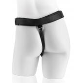 Телесный страпон на трусиках Strap-on Harness Cock - 20,3 см. - Pipedream - купить с доставкой в Южно-Сахалинске