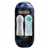 Белый мастурбатор в колбе Victoria - Baile - в Южно-Сахалинске купить с доставкой