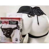 Универсальные трусики Harness UNI strap с корсетом - LOVETOY (А-Полимер) - купить с доставкой в Южно-Сахалинске