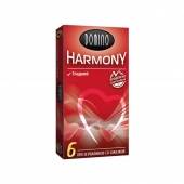 Гладкие презервативы Domino Harmony - 6 шт. - Domino - купить с доставкой в Южно-Сахалинске